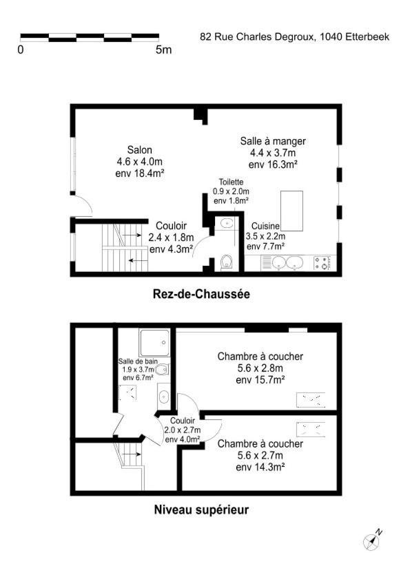 Appartement In Brussels, Degroux By Homenhancement Sa *